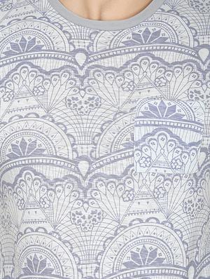 blue cotton tshirt - 12114396 - Standard Image - 4