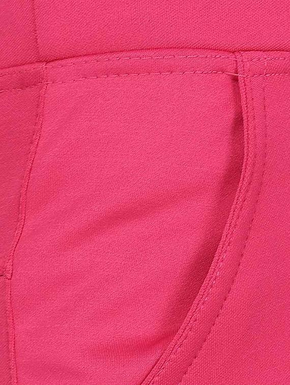 pink cotton jeggings - 12150277 - Zoom Image - 4