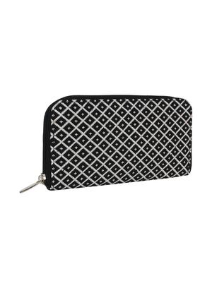 black cotton wallet - 12155988 - Standard Image - 4