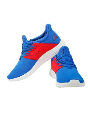 blue fabric sport shoes - 12160253 - Standard Image - 4