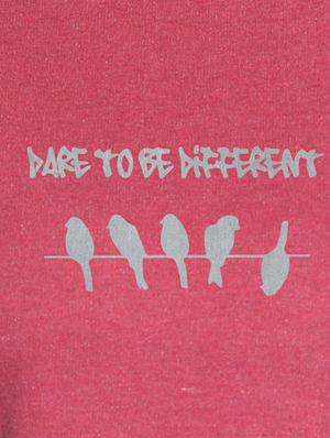Maroon Printed Sweatshirt - 1217804 - Standard Image - 4