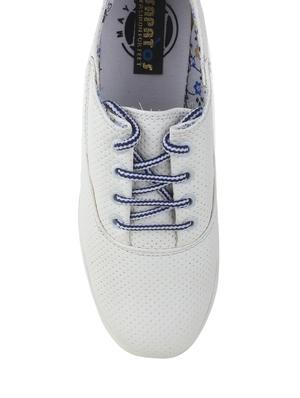 white fabric sneakers - 12206360 - Standard Image - 4