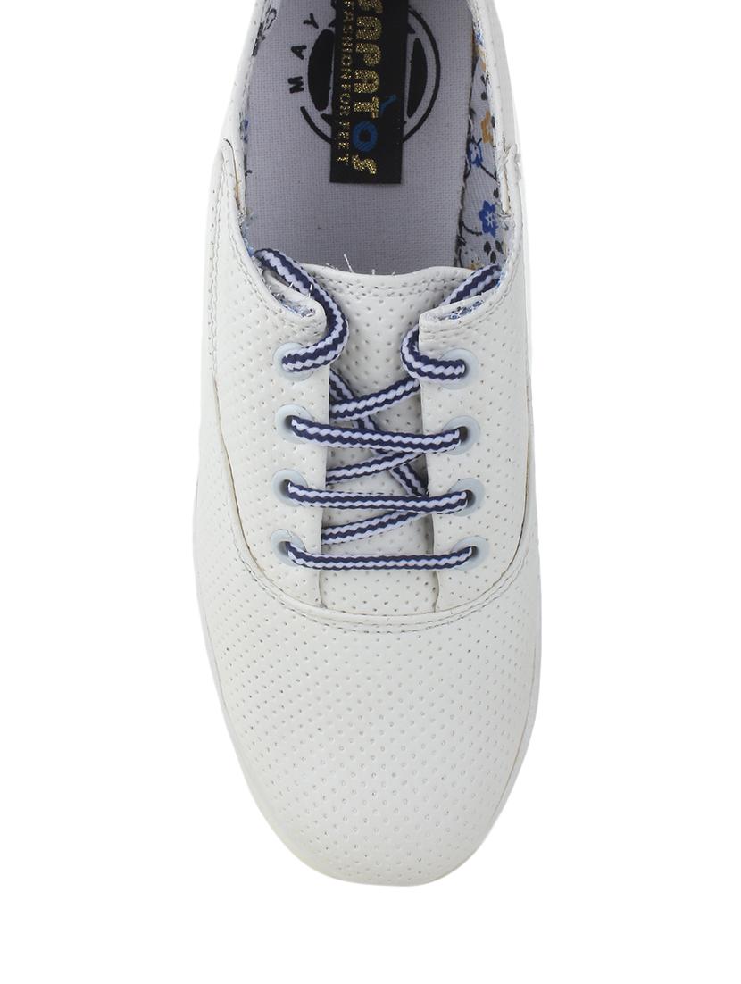 white fabric sneakers - 12206360 - Zoom Image - 4