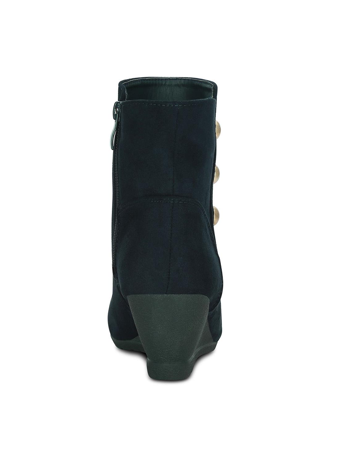blue ankle boot - 12211803 - Zoom Image - 4