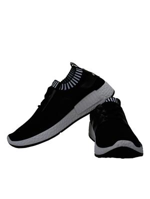 black fabric sports shoe - 12272263 - Standard Image - 4