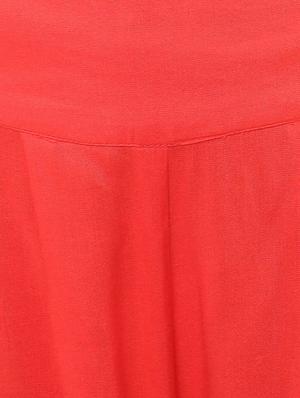 peach rayon palazzo - 12272991 - Standard Image - 4
