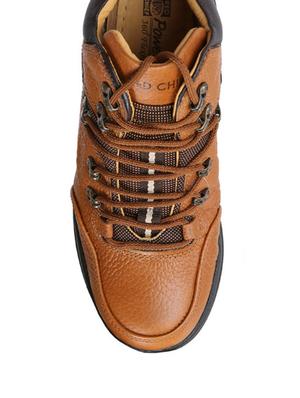 tan leather lace up boots - 12336496 - Standard Image - 4