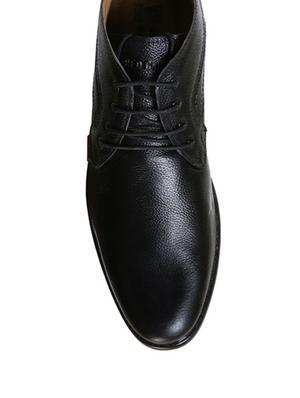 black leather derbies - 12336591 - Standard Image - 4