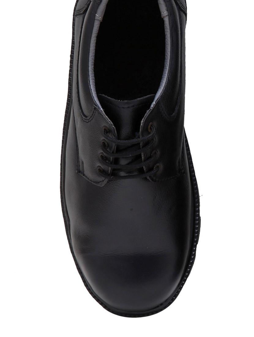black Leather lace up boot - 12340968 - Zoom Image - 4