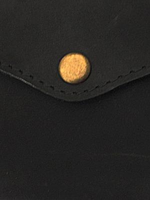 solid black leather wallet - 12417276 - Standard Image - 4