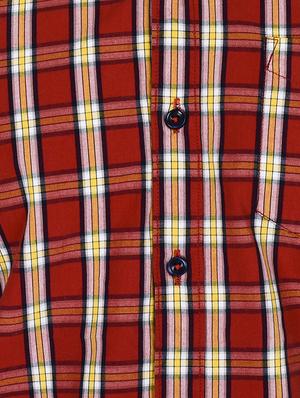 red cotton casual shirt - 12430740 - Standard Image - 4