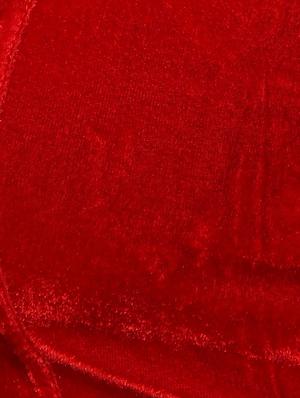 red velvet solid blouse - 12433397 - Standard Image - 4