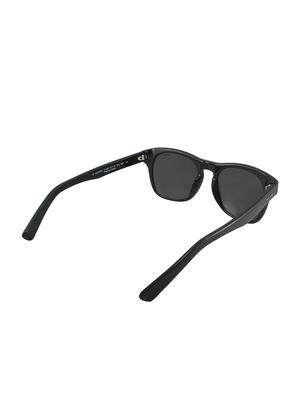 black plastic wayfarer men sunglass - 12442252 - Standard Image - 4