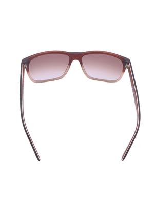 brown plastic wayfarer men sunglass - 12442268 - Standard Image - 4