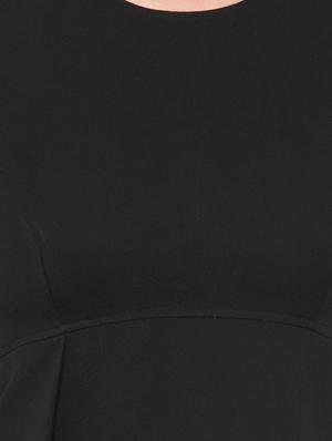 Black sleeveless peplum top and skirt set - 12449646 - Standard Image - 4