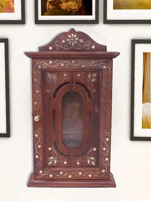 Brown sheesham wood key box - 1245505 - Standard Image - 4