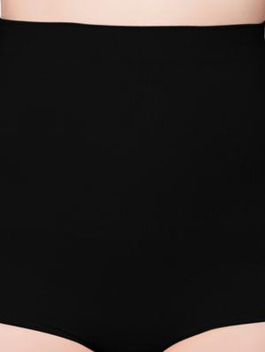 black cotton shaper brief shapewear - 12470006 - Standard Image - 4