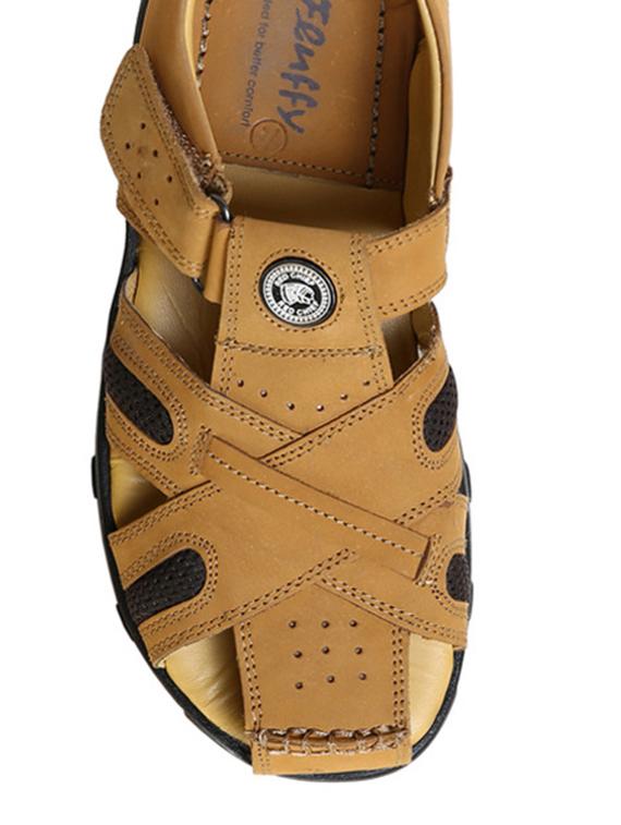 Red Chief beige back strap sandal - 12472158 - Zoom Image - 4
