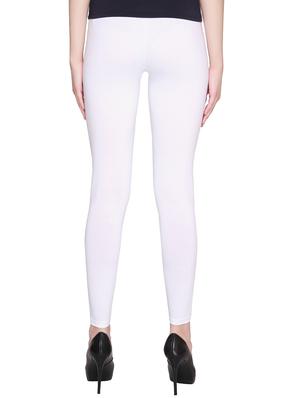 set of 2 multicolored cotton leggings - 12480312 - Standard Image - 7
