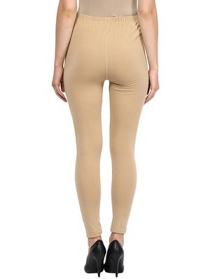 set of 2 multicolored cotton leggings - 12480323 - Standard Image - 4
