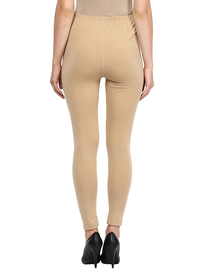 set of 2 multicolored cotton leggings - 12480323 - Zoom Image - 4