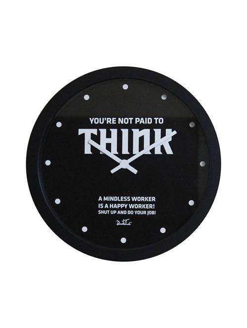 Think Wall Clock - 12481164 - Standard Image - 1