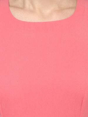 pink georgette gown - 12483734 - Standard Image - 4