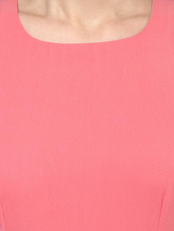 pink georgette gown - 12483734 - Zoom Image - 4