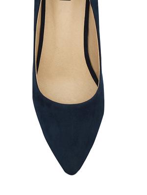 navy suede pump - 12508747 - Standard Image - 4