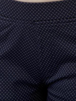 navy blue printed cotton jegging - 12551792 - Standard Image - 4