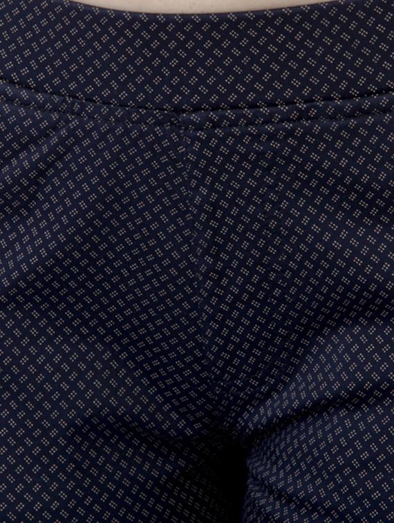 navy blue printed cotton jegging - 12551792 - Zoom Image - 4