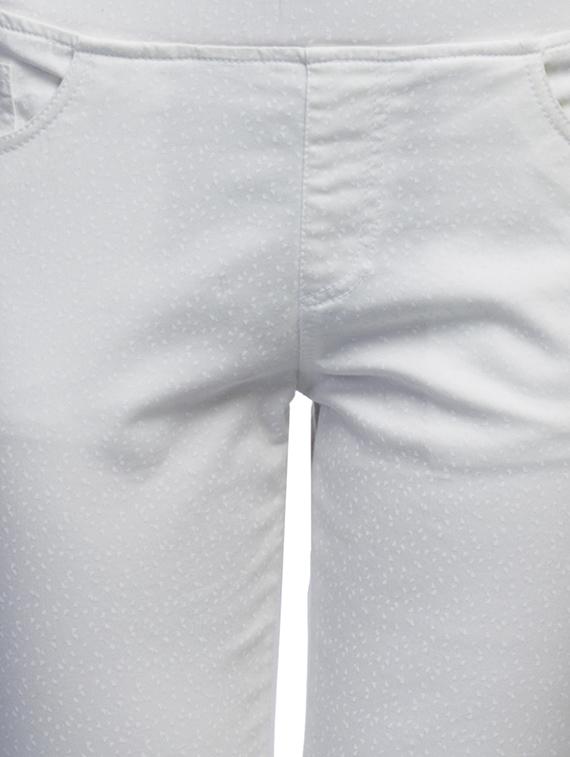 white cotton jeggings - 12551794 - Zoom Image - 4