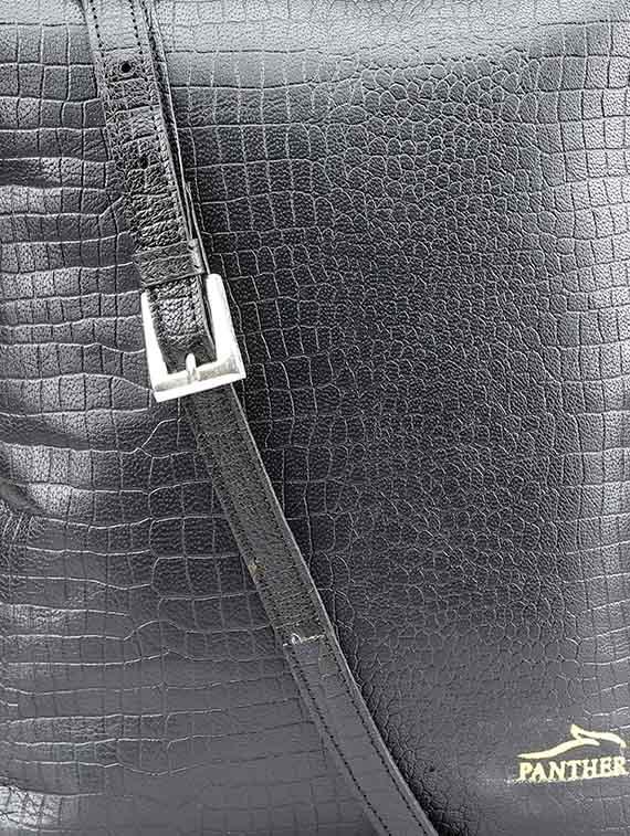 black leather sling bag - 12580975 - Zoom Image - 4