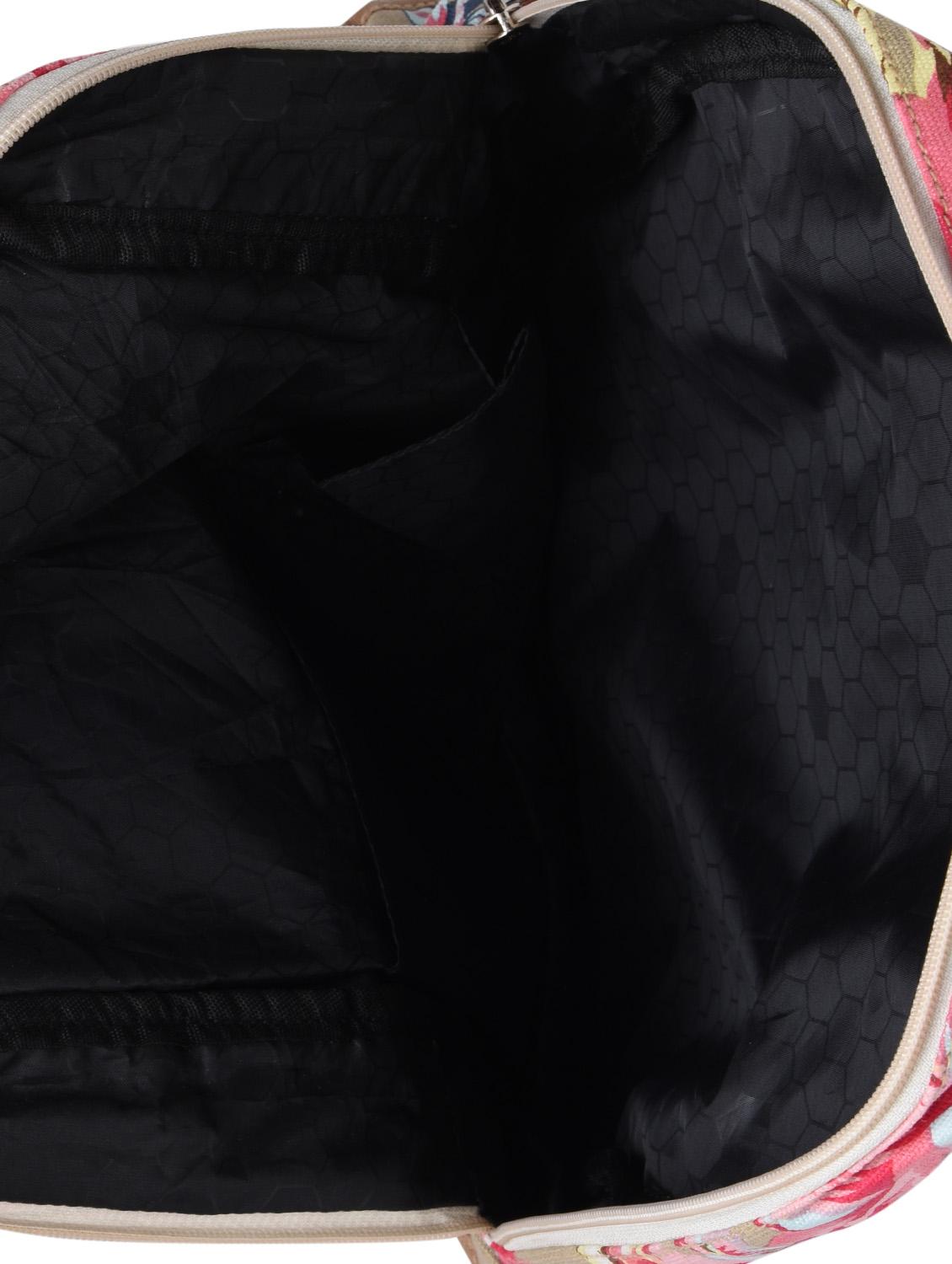 multicoloured cotton canvas printed backpack - 1258424 - Zoom Image - 4