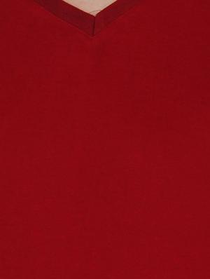 red cotton tshirt - 12586897 - Standard Image - 4