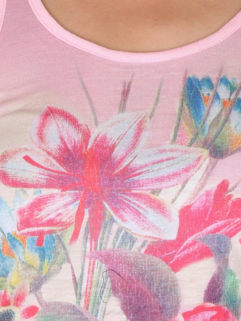 lace detail racer back tank top - 12586930 - Zoom Image - 4