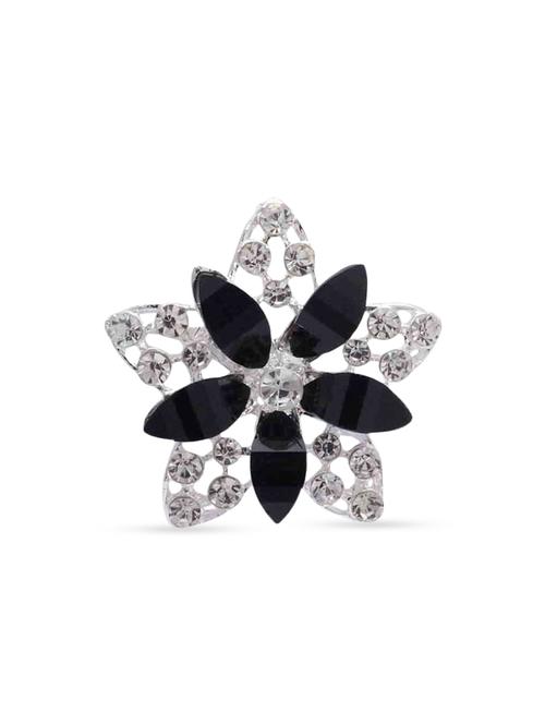 black zinc brooch - 12754924 - Standard Image - 1