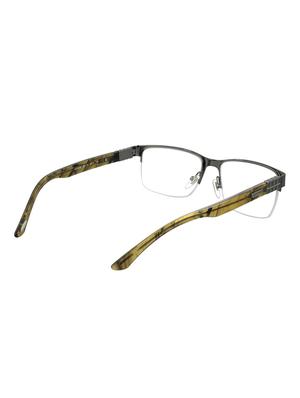 half rim rectangle eyeglass - 12774227 - Standard Image - 4