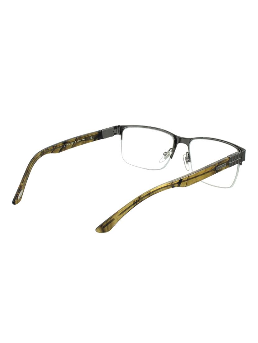 half rim rectangle eyeglass - 12774227 - Zoom Image - 4