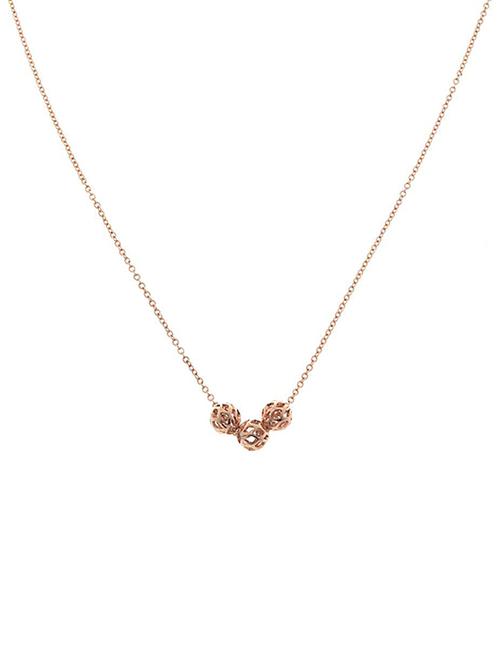 cz and pearls collection golden pendant for women - 12777618 - Standard Image - 1