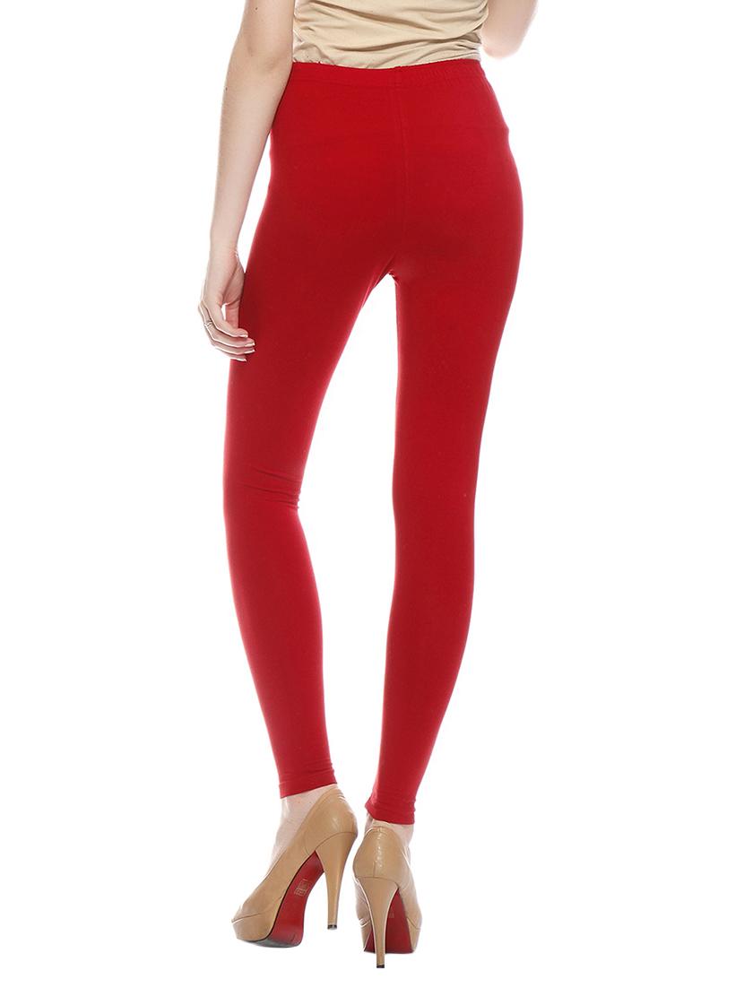 set of 2 multi colored cotton leggings - 12787638 - Zoom Image - 7