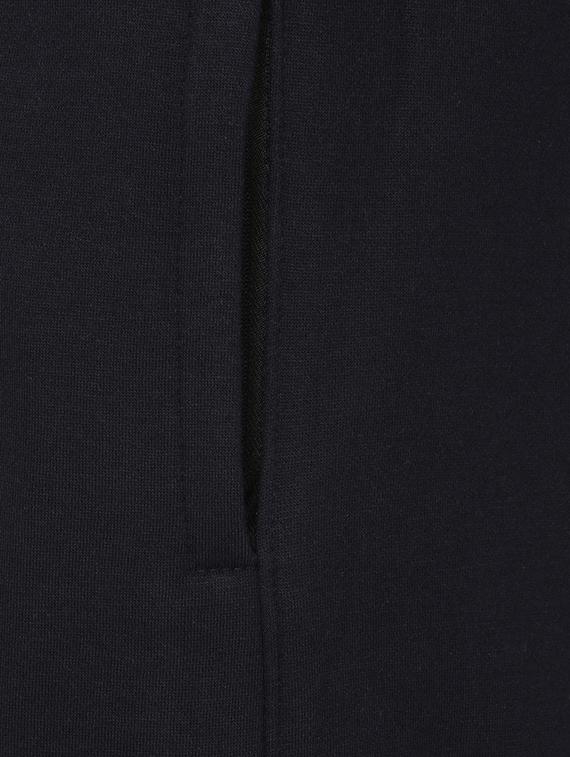 black fleece full length track pant - 12791685 - Zoom Image - 4