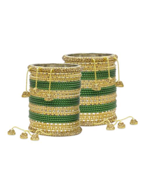 green metal bangle - 12795498 - Standard Image - 1