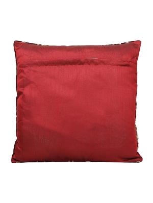 dekor world pejali squence maroon cushion cover (pack of 2) - 12798551 - Standard Image - 4