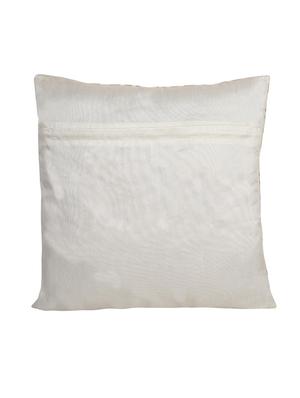 Dekor World Damask Printed Cream Cushion Cover (Pack of 5) - 12798895 - Standard Image - 4