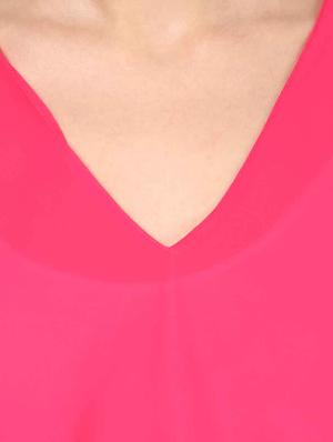 pink georgette tunic - 12799037 - Standard Image - 4