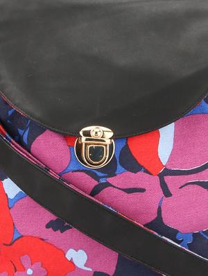black canvas sling bag - 12806785 - Standard Image - 4
