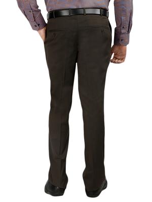 black set of 2 polyester flat front trousers formal trouser - 12823770 - Standard Image - 7