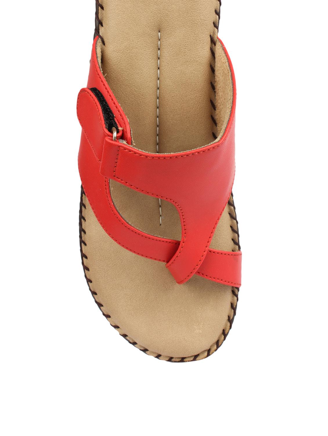 red toe separator slippers - 12828600 - Zoom Image - 4