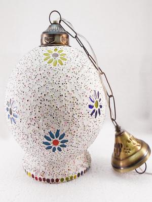 susajjit decorative flower design multicolor beautiful hanging chandelier ceiling lamp - 12866967 - Standard Image - 4